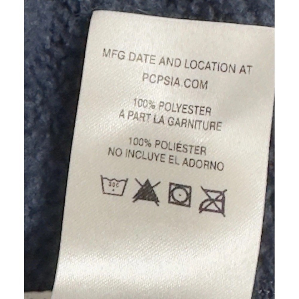 Patagonia Men's Better Sweater 1/4 Zip Fleece Pullover Jacket Small Heather Blue - Picture 5 of 9